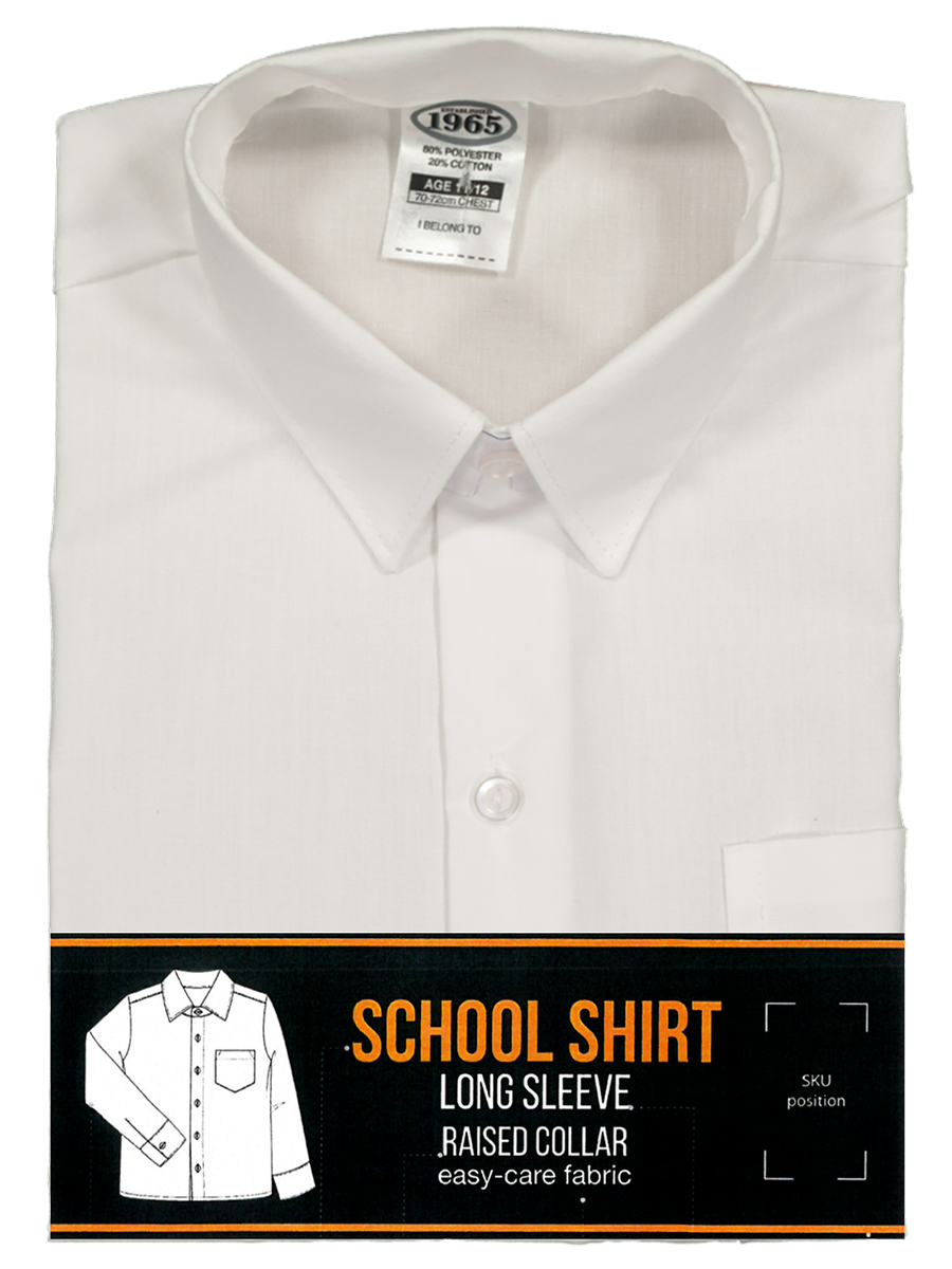 Long Sleeve School Shirt