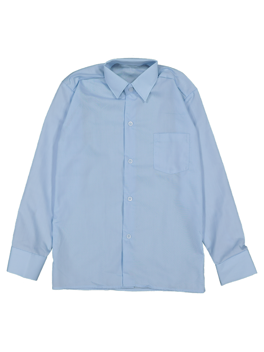 Long Sleeve Primary Raised Collar Shirt