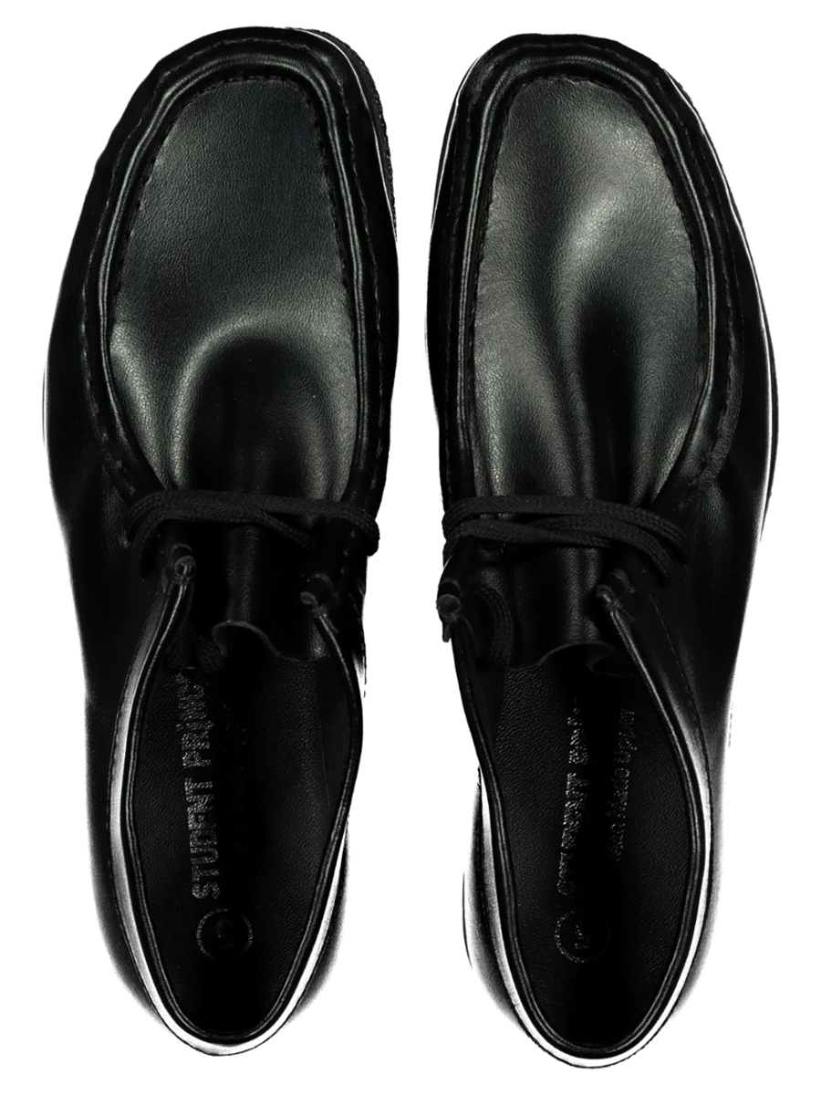 Boys Synthetic Idler School Shoe