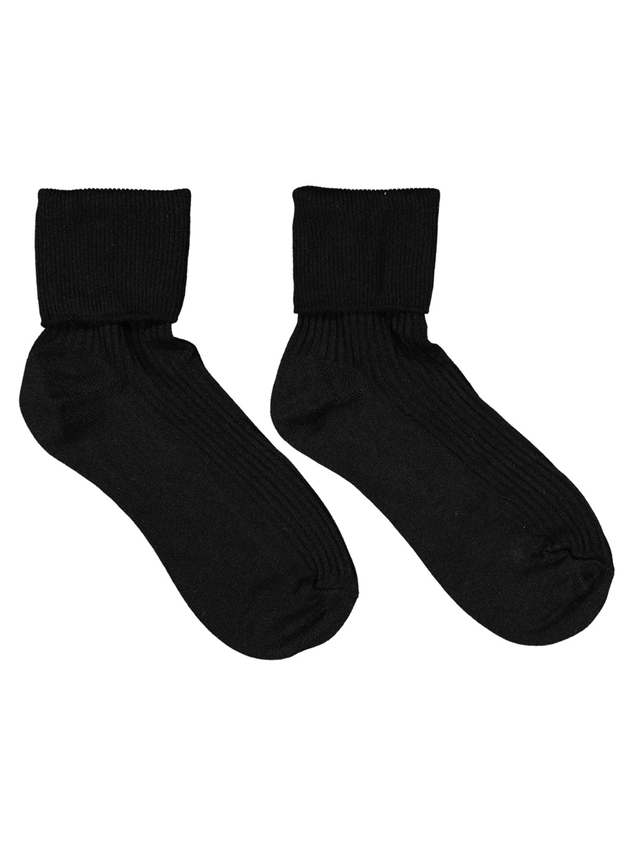Girls Black School Anklet