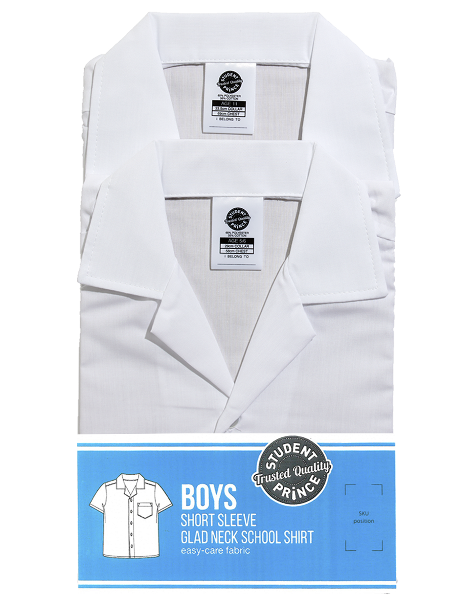 2Pk Short Sleeve High Gladneck Shirt