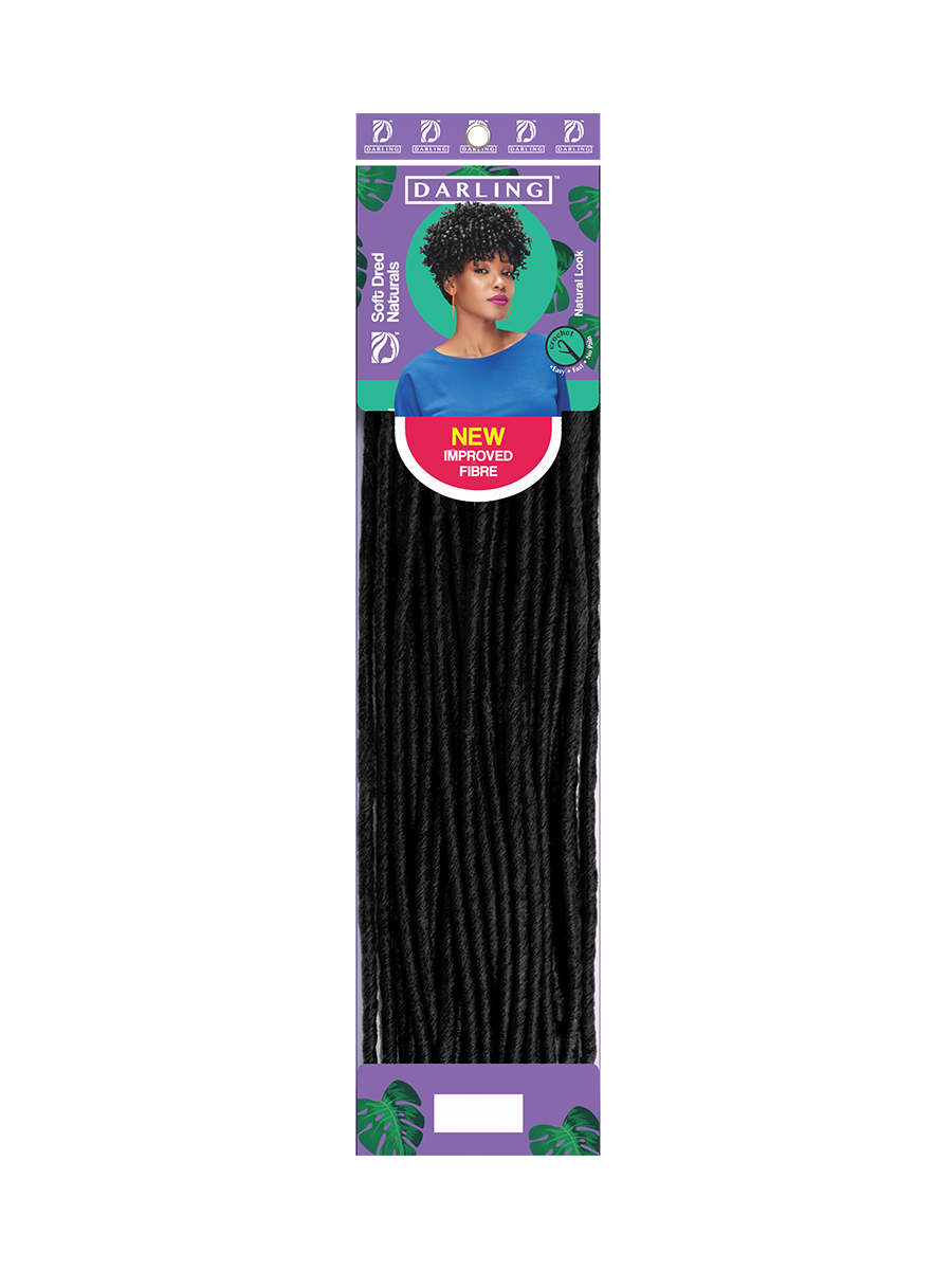 Darling soft Dreads Natural Black