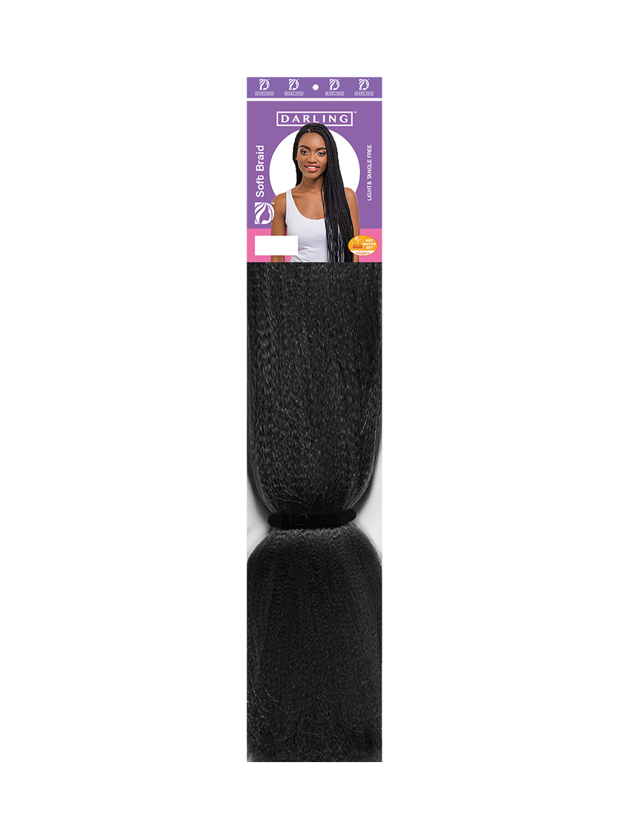 Darling soft Hot Water Braid 1 Black
