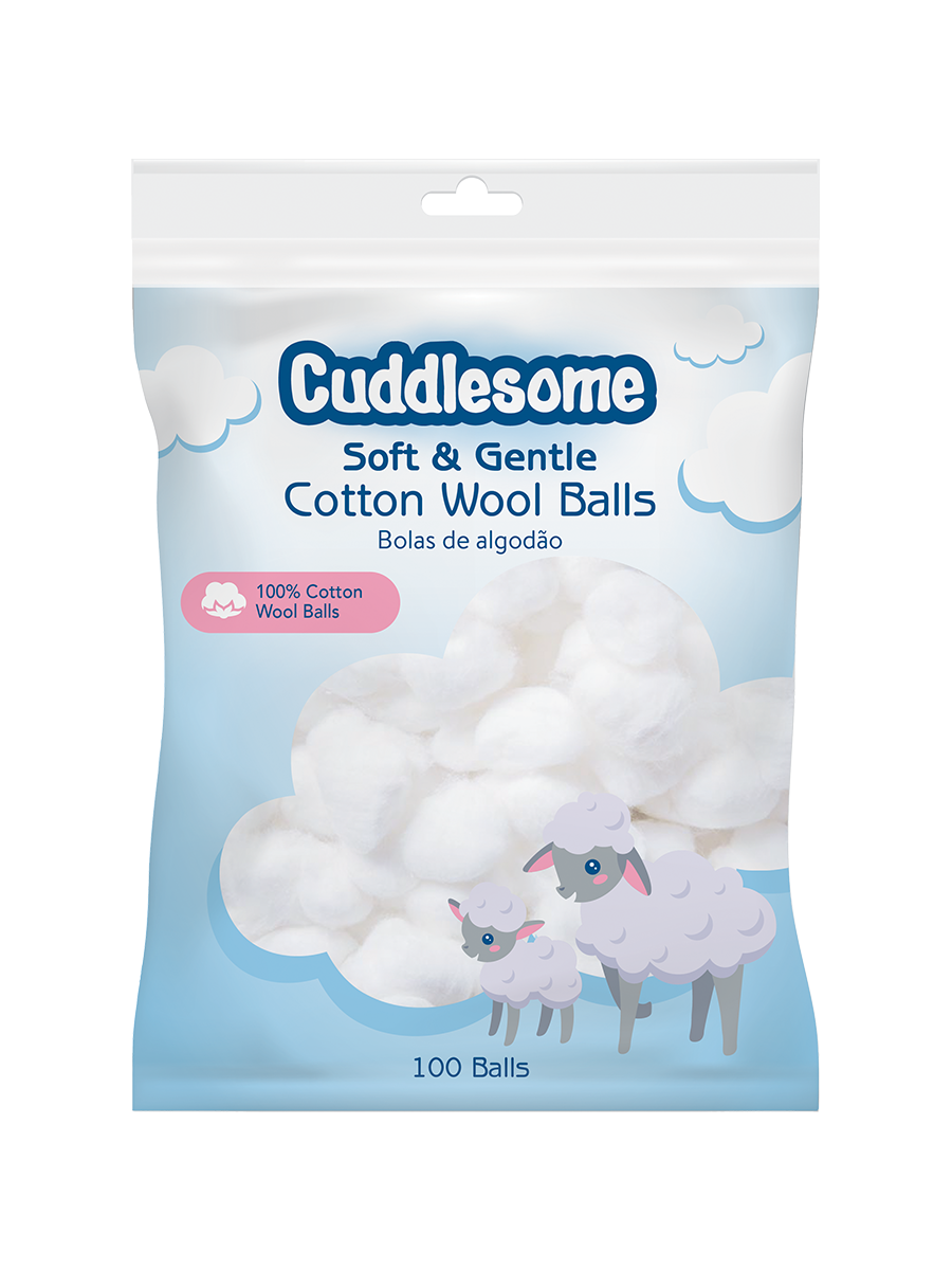 Cuddlesome Cotton Wool Balls 100s