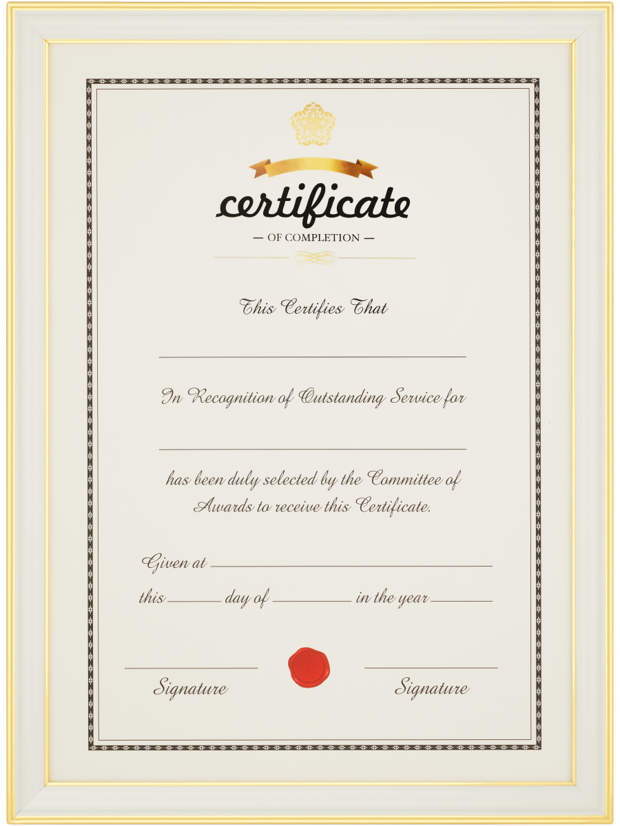 Certificate Photo Frame (3)