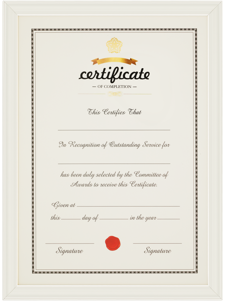 Certificate Photo Frame (2)