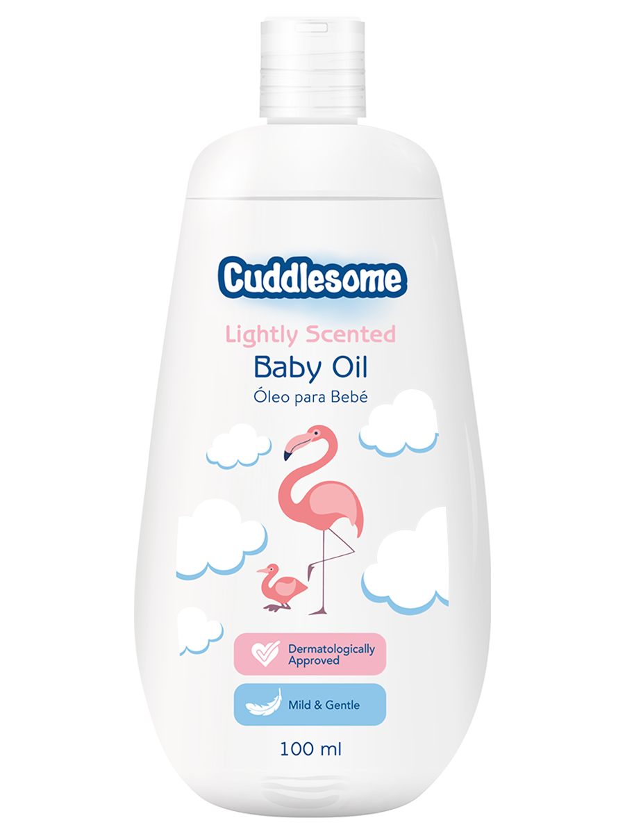 Cuddlesome Baby Oil 100ml Lightly Fragranced