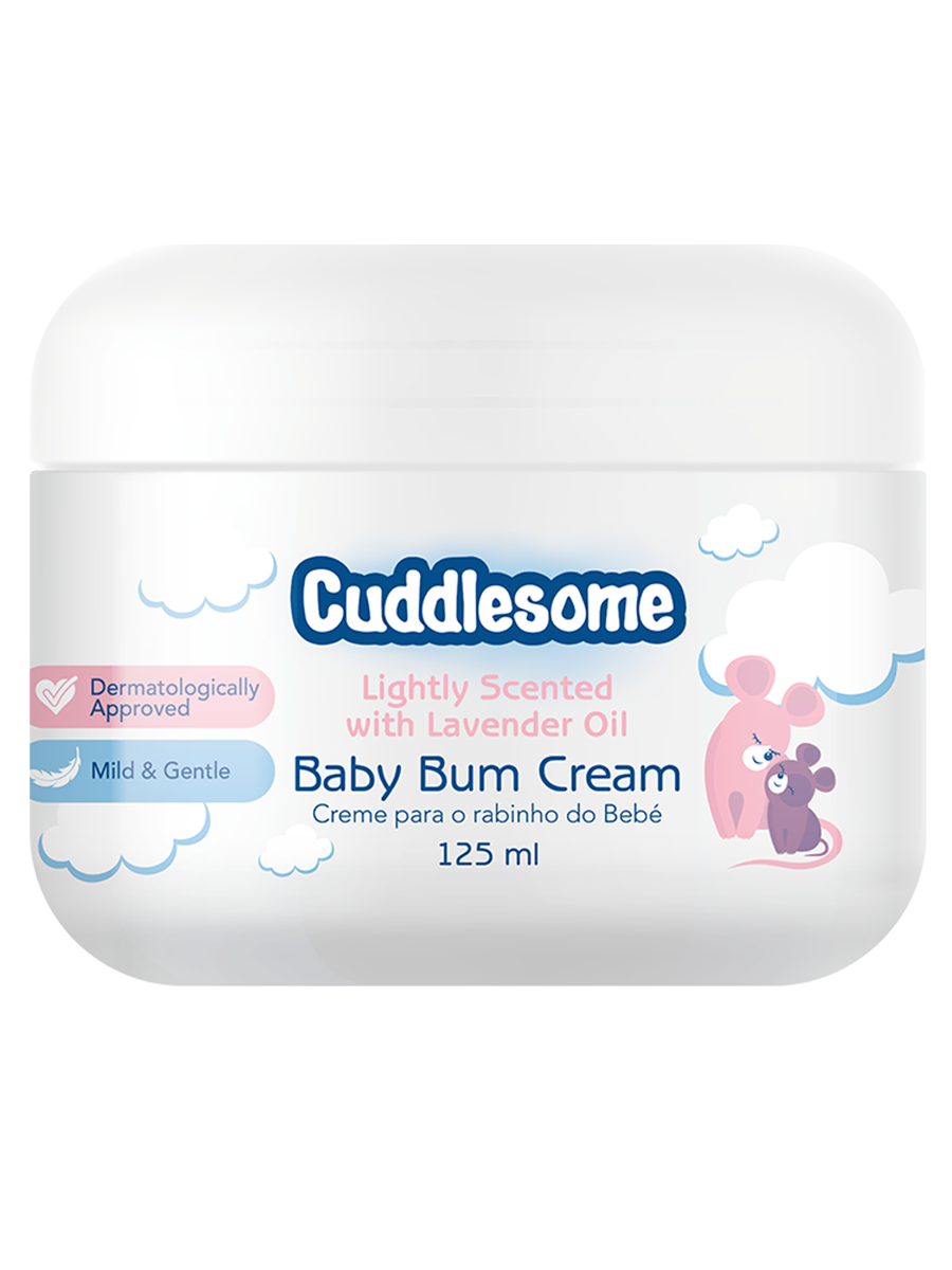 Cuddlesome Baby Bum Cream 125ml Lavender Oil
