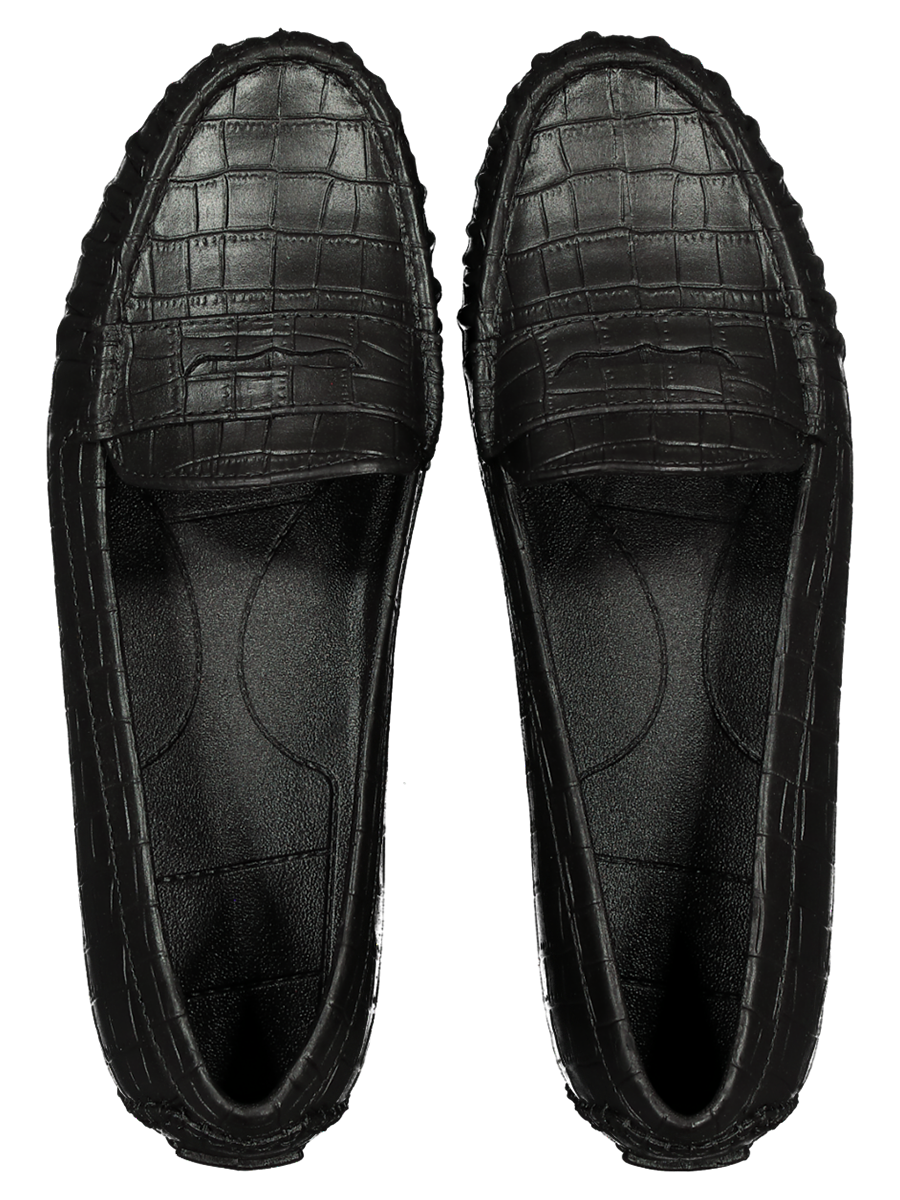 Textured Loafers