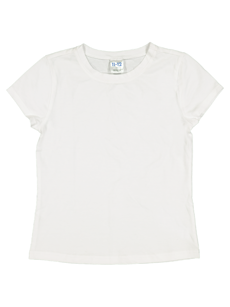 White Crew Neck T-Shirt