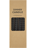 Spiral Dinner Candles (4)