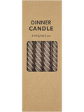 Spiral Dinner Candles (3)