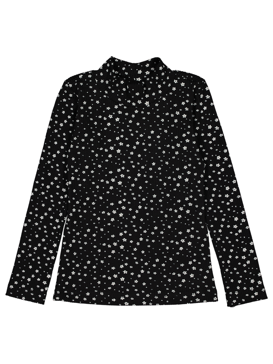 Long Sleeve Polo Neck