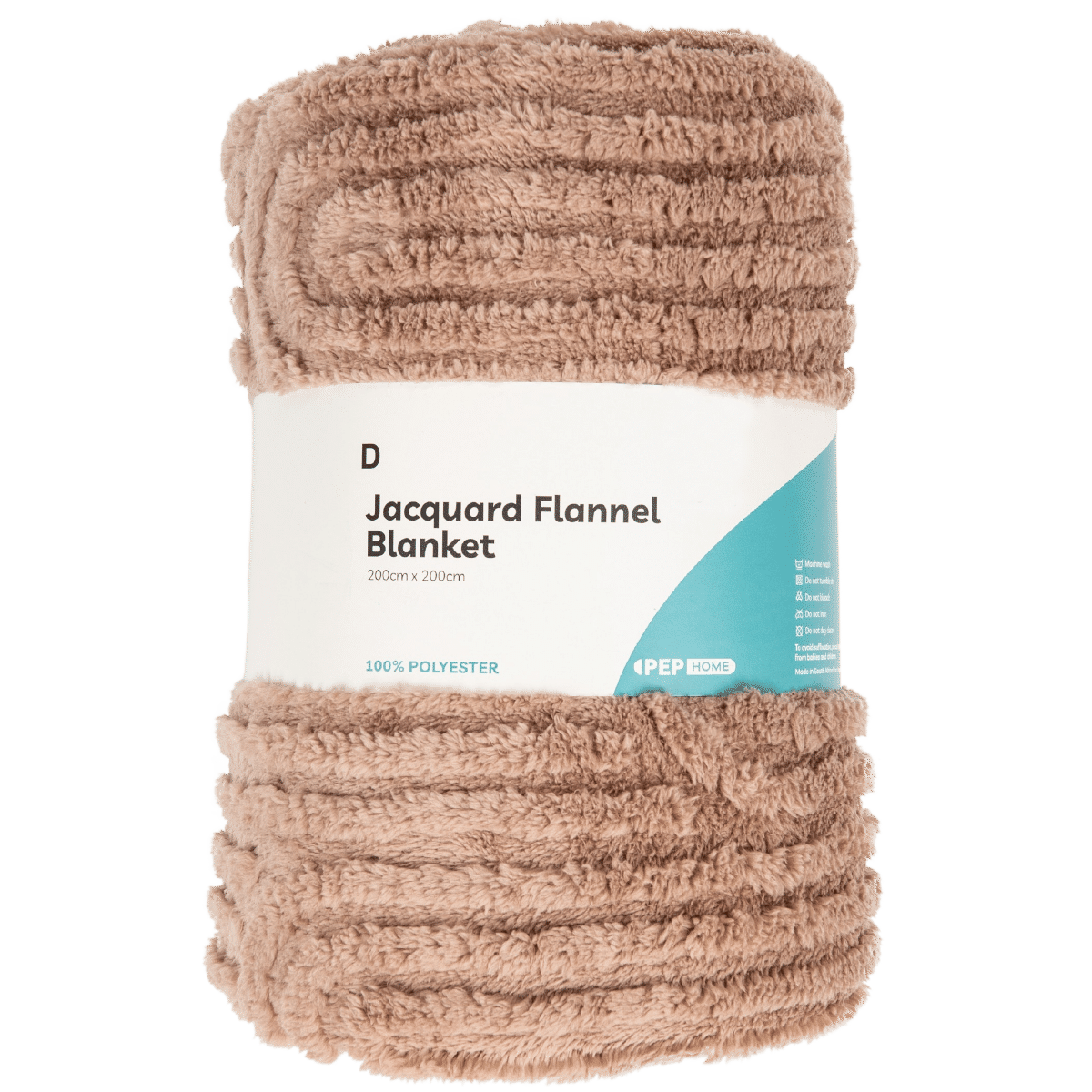 Taupe Fleece Blanket Home PEP taupe-fleece-blanket-home-pep