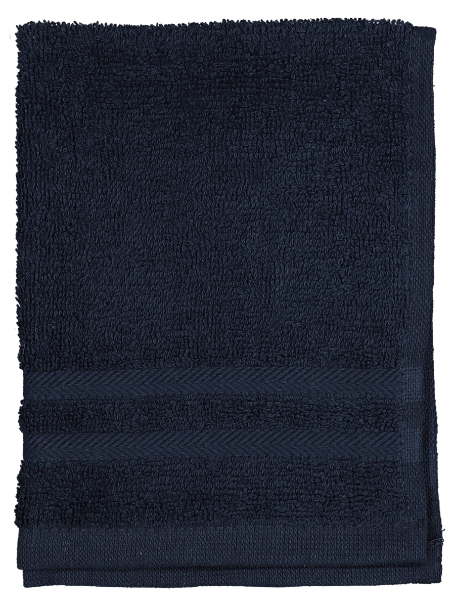 Plain Long Face Cloth Navy