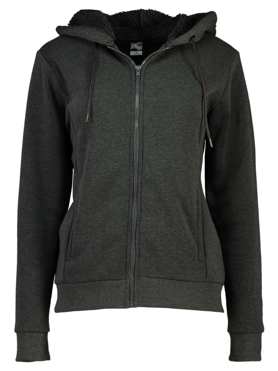 Zip Through Track Top