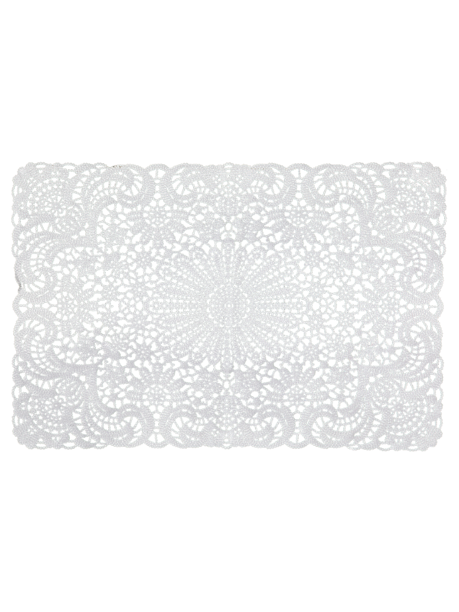 White Lace Placemat