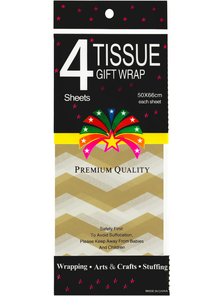 Tissue Gift Wrap Sheets (3)