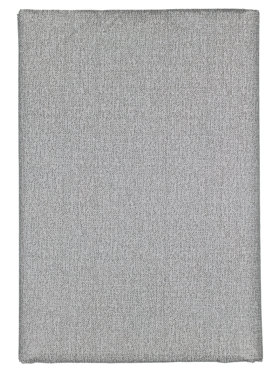 Textured Grey Flannel Back Tablecloth