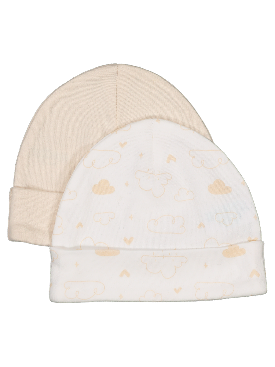 Buy Newborn Plain Hat 2 Pack Accessories PEP