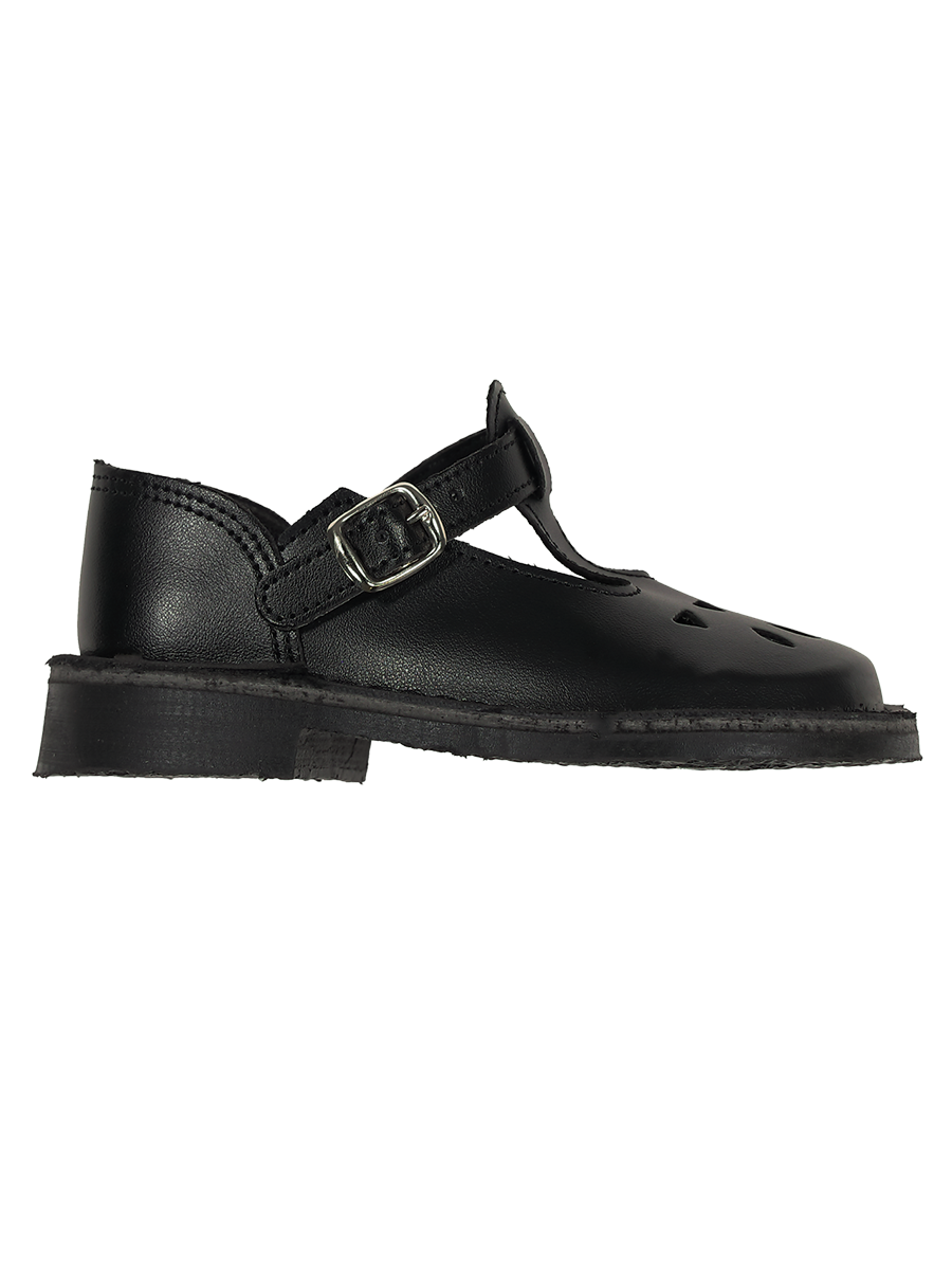 PRE-GIRLS SYNTHETIC SCH SHOE (STITCHDOWN)