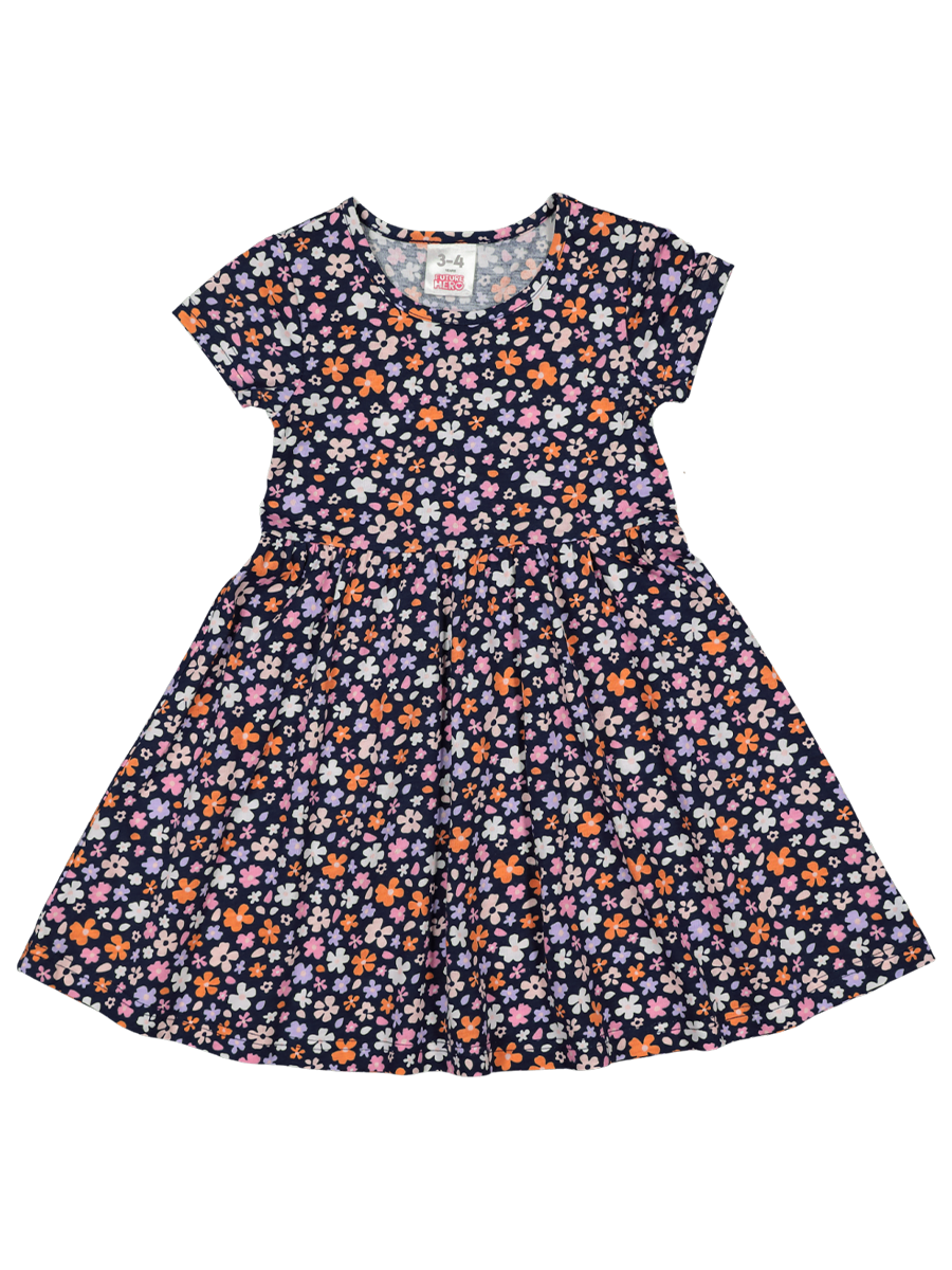 Floral Print Knit Dress