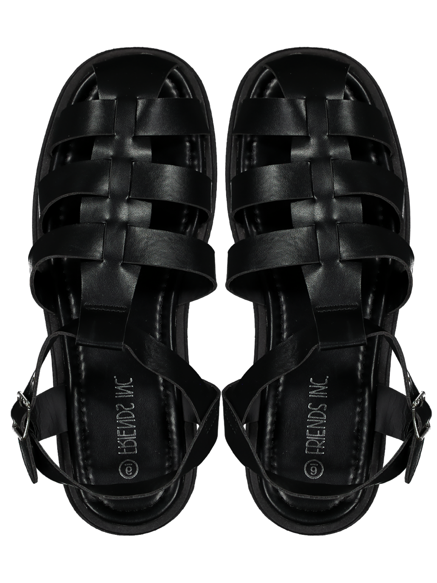 Caged Sandals Older Girls