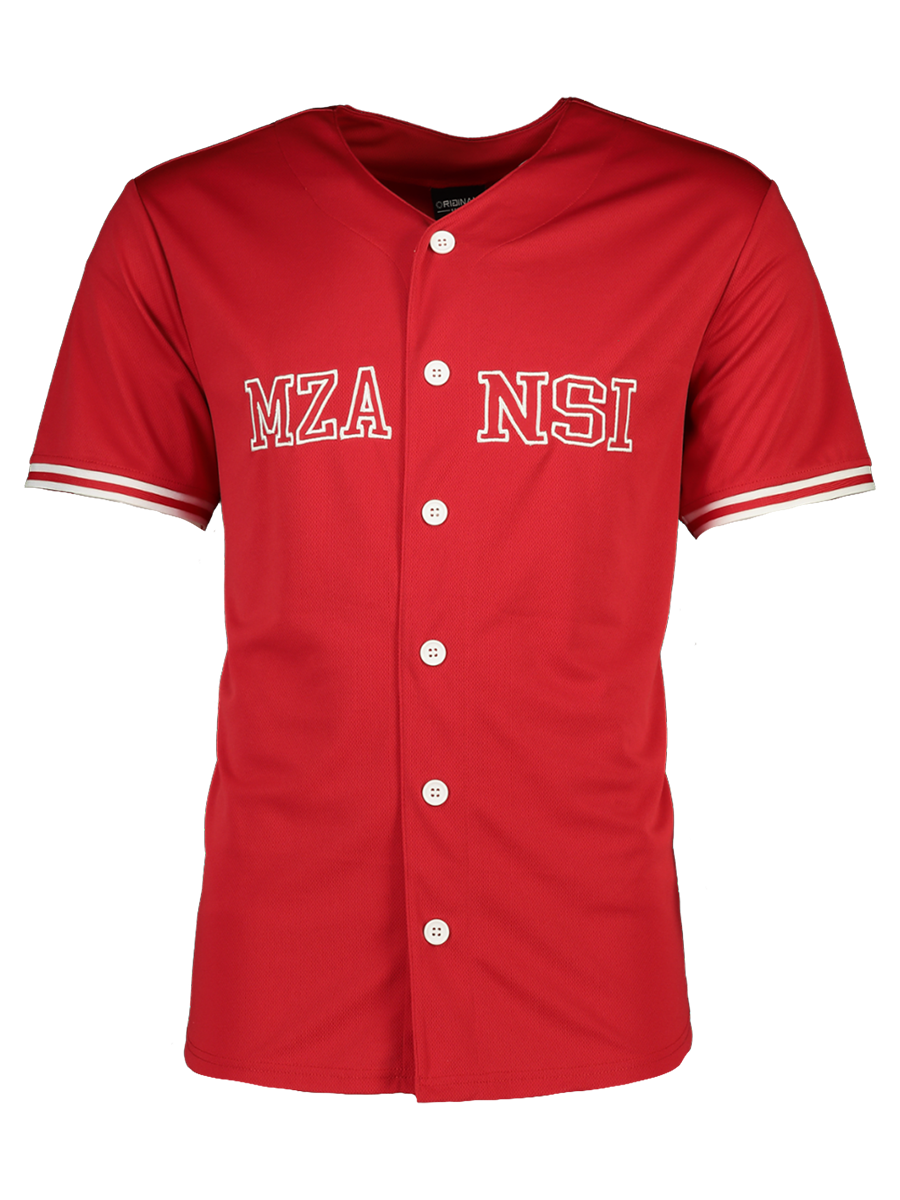 Mzansi Graphic Baseball Shirt