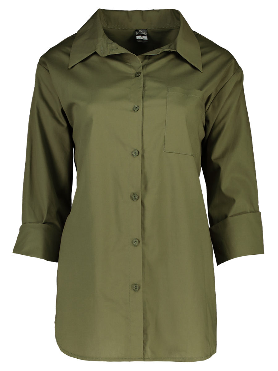 Woven Long Sleeve Shirt