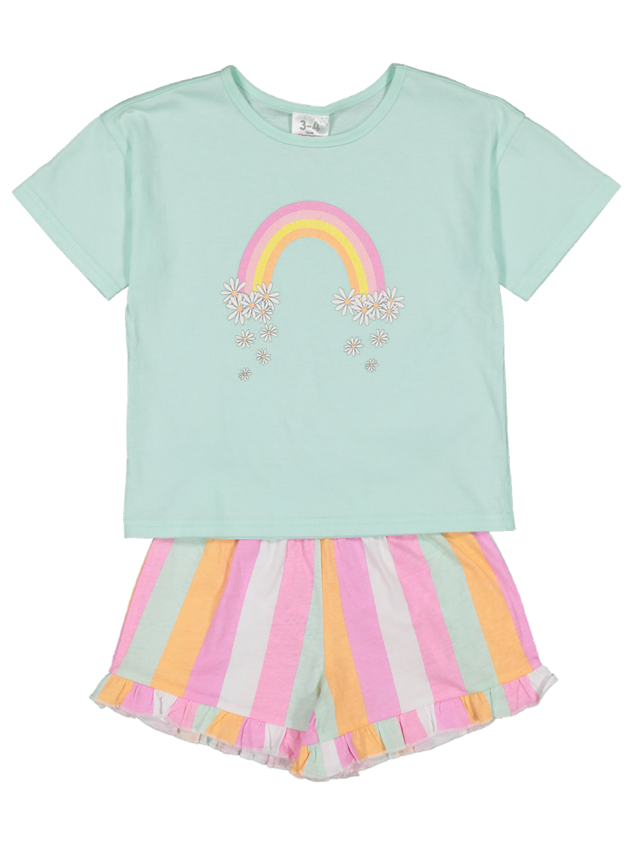 Short Sleeve Pyjamas Younger Girls