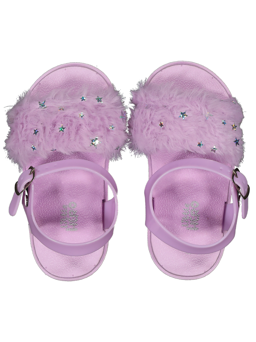 Fur Sandals Baby Girls