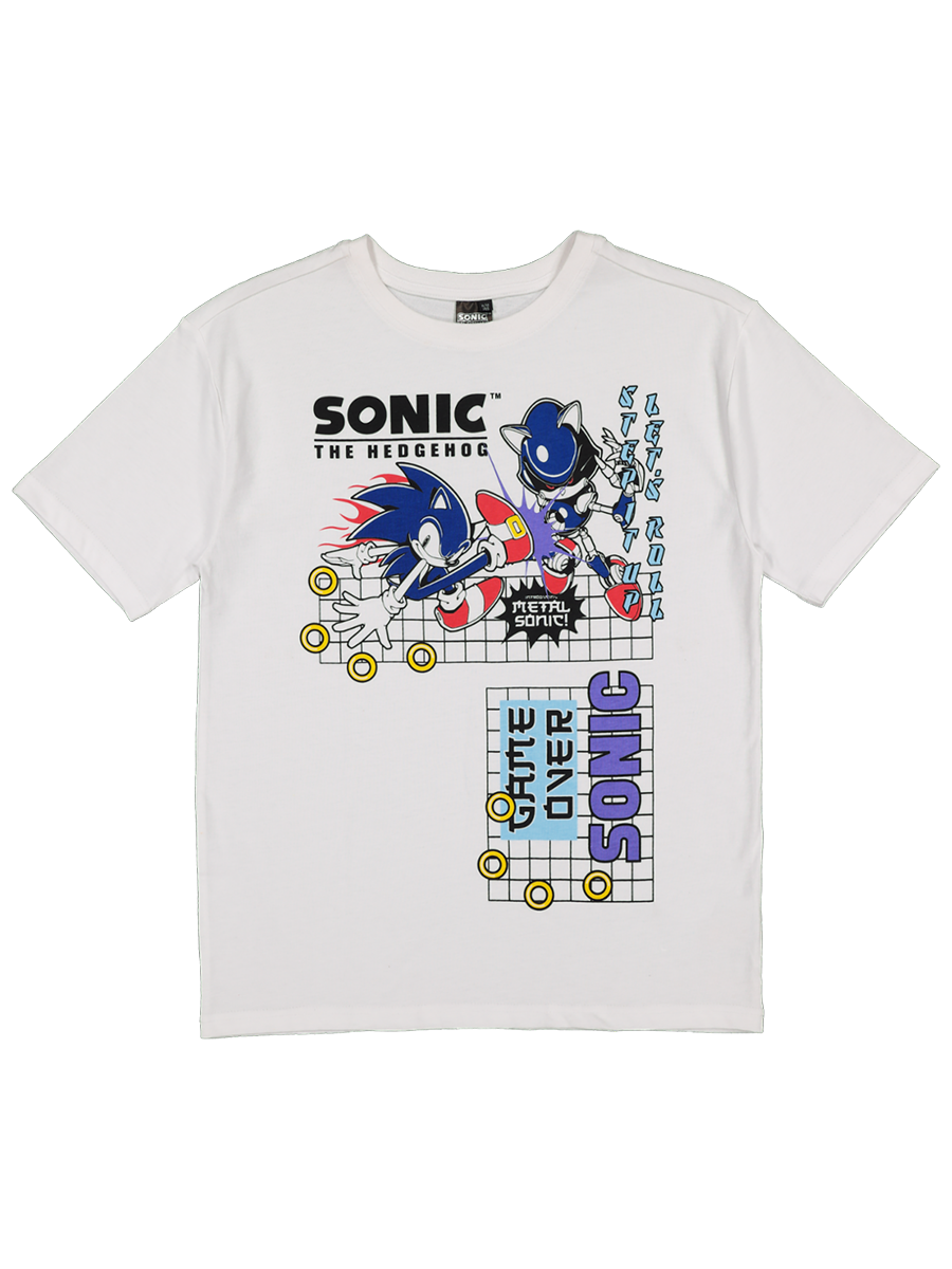 Buy Sonic The Hedgehog T-Shirt Tops PEP