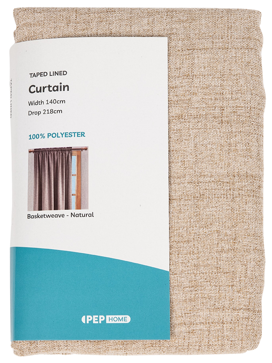 Curtain Lined