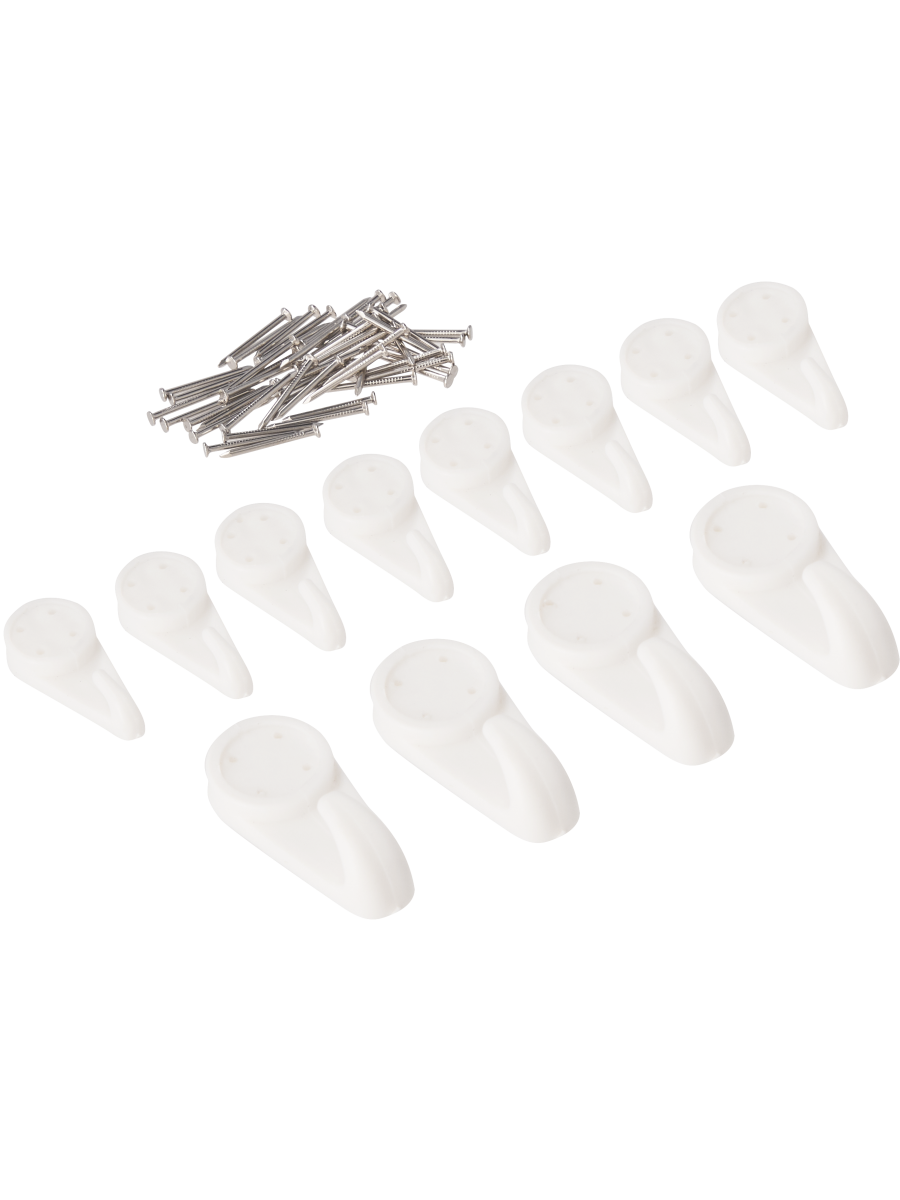 12 Piece Picture Hook Set