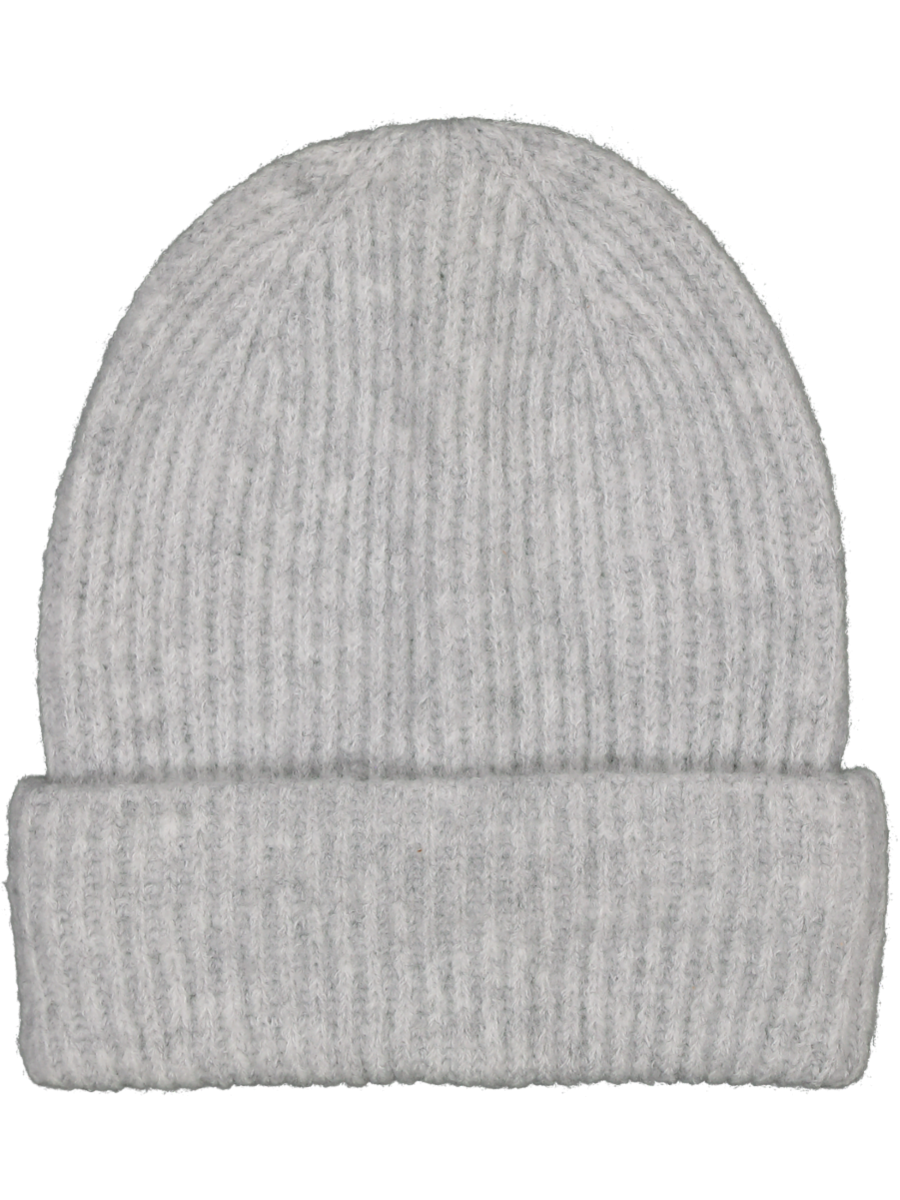 Grey Fluffy Beanie