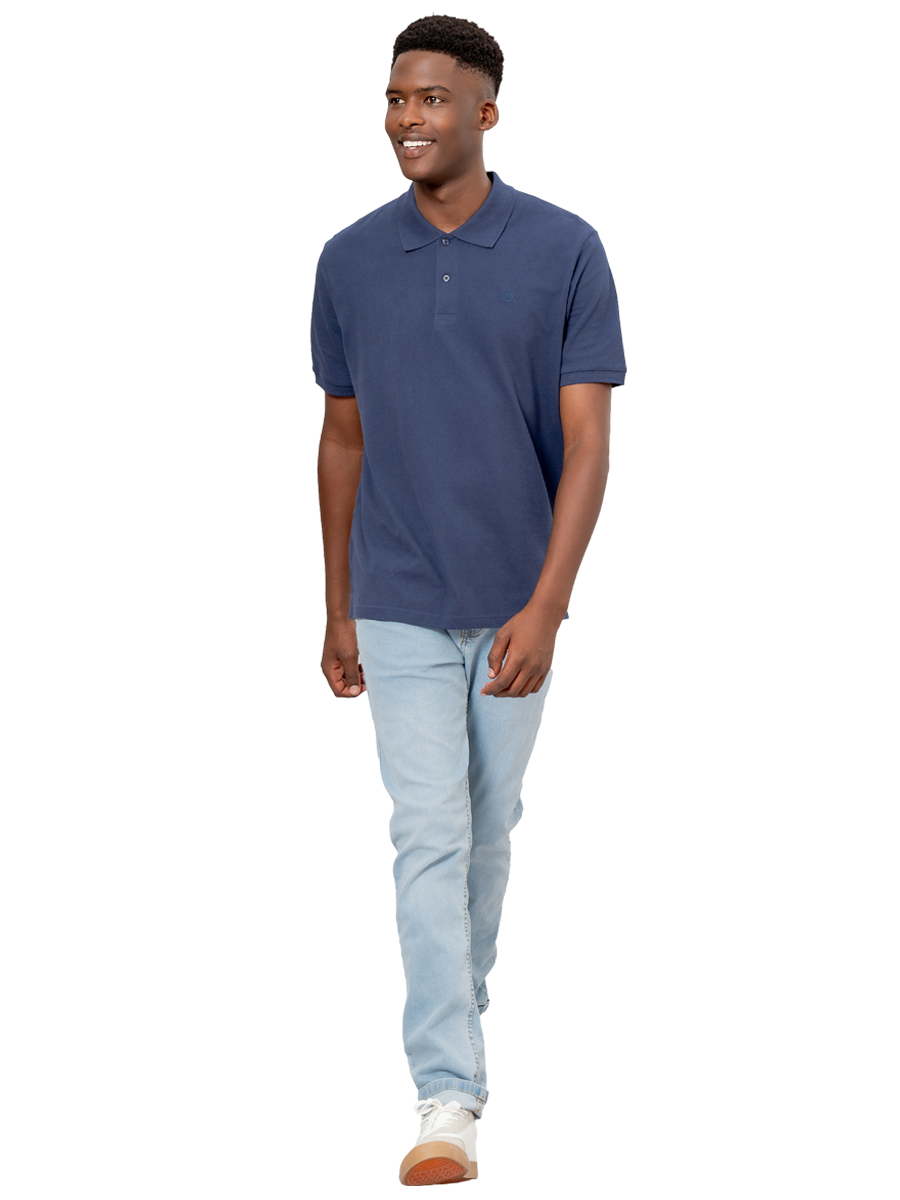 Blue Golfer Shirt