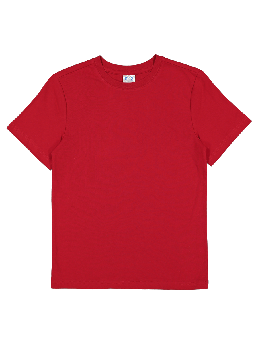 Buy Plain Red T Shirt Tops PEP