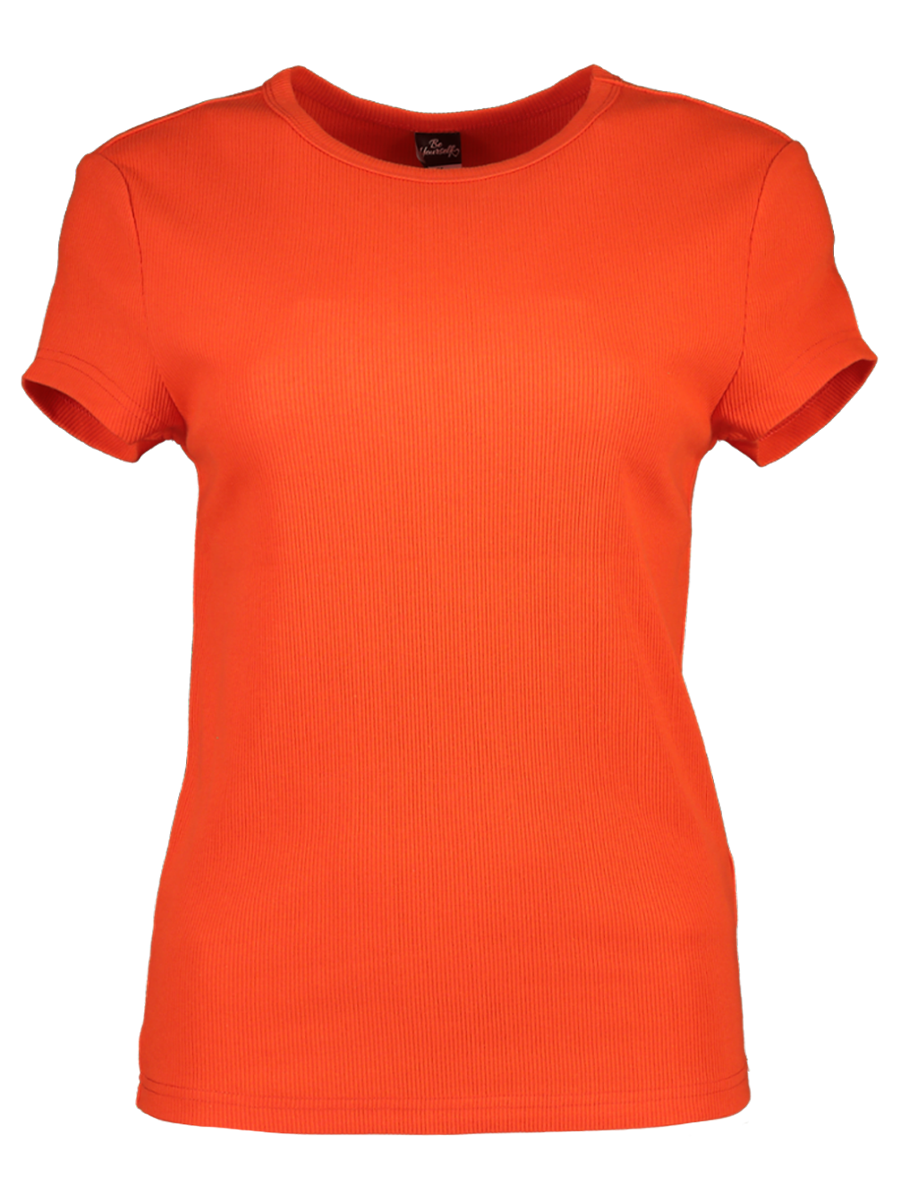 Plain Short Sleeve Top