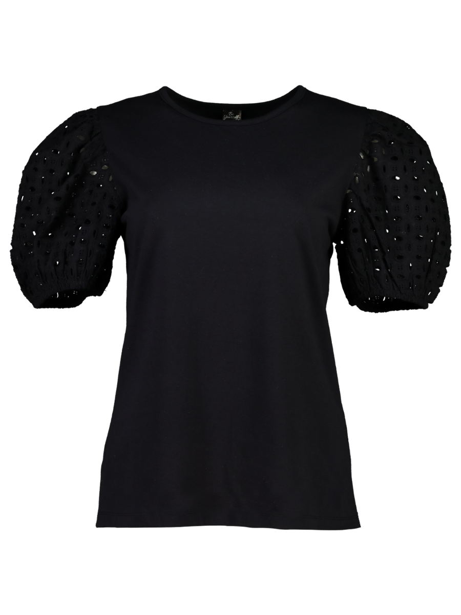 Embroidery Short Sleeve Top
