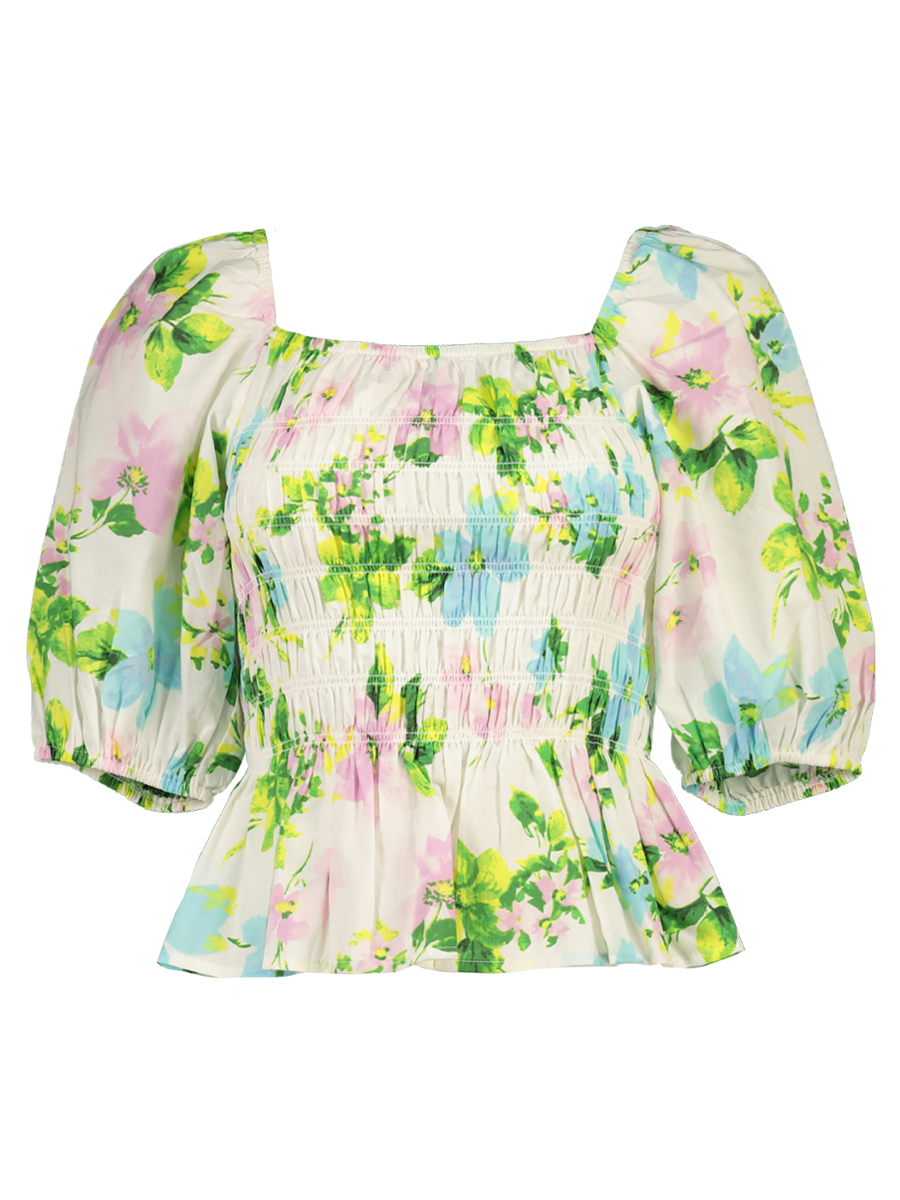 Floral Print Blouse