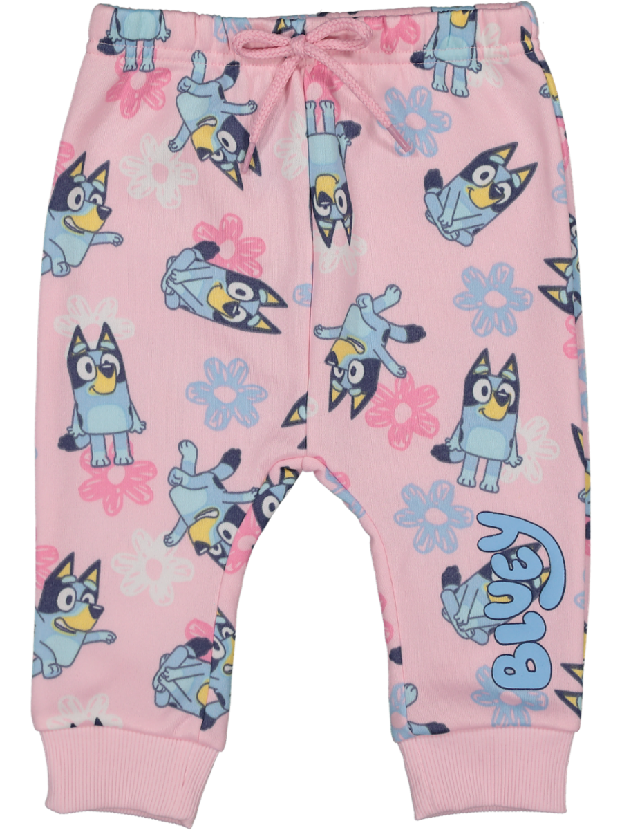Buy Bluey Track Pants Pink Bottoms PEP