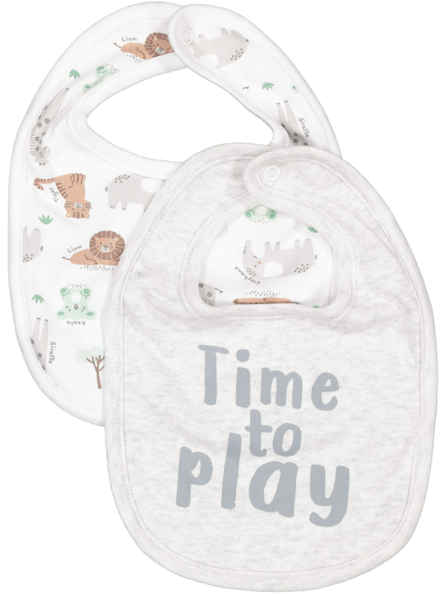 2 Pack Baby Bibs