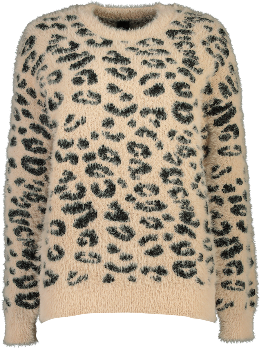Leopard Knitwear Pullover