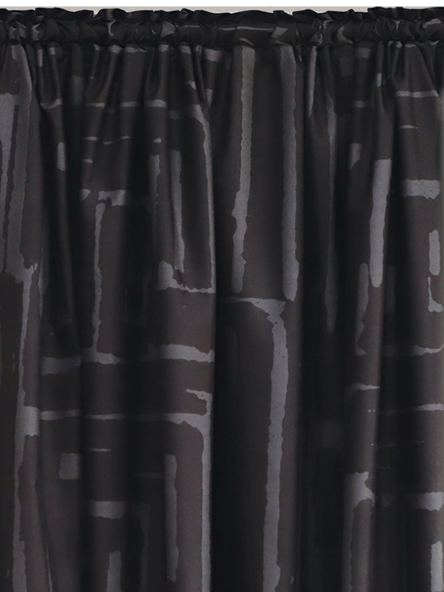 Unlined Printed Curtain