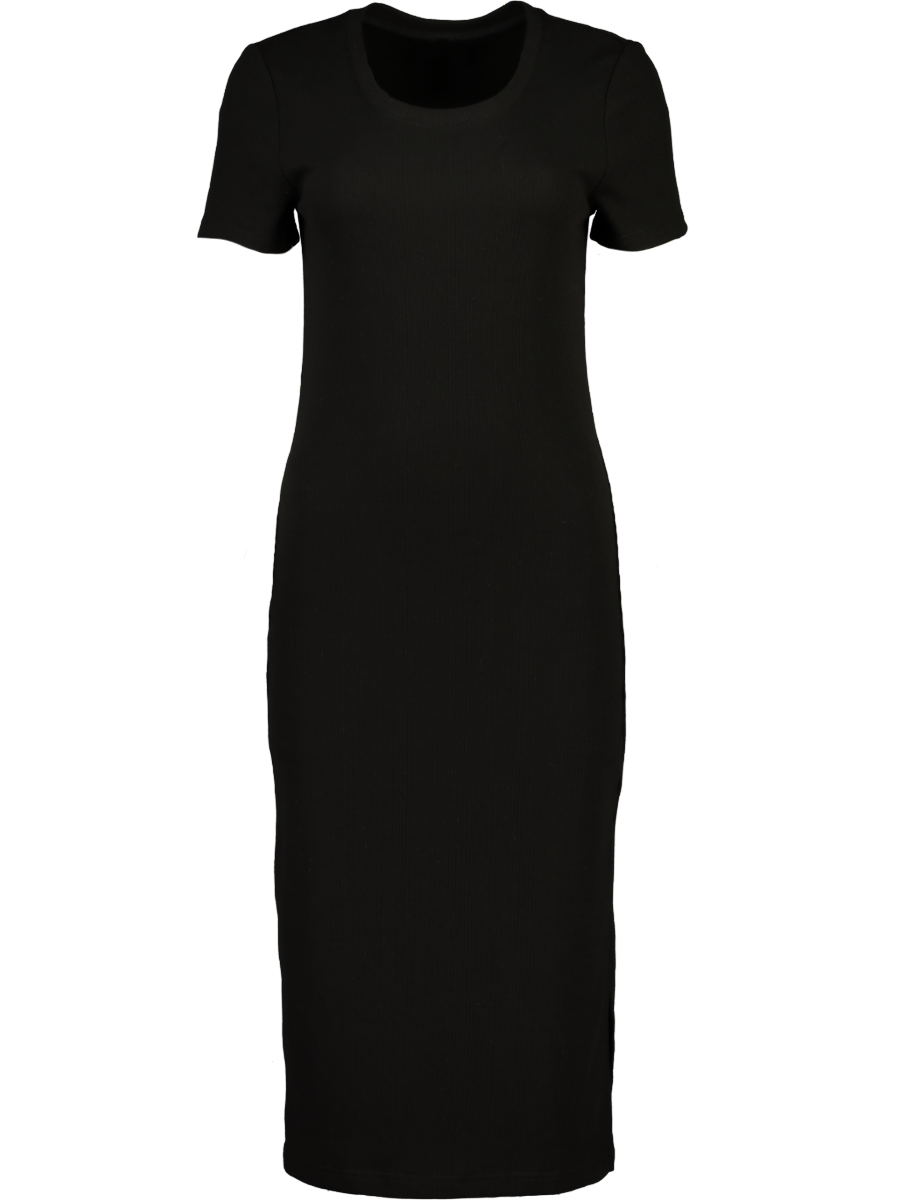 Black Short Sleeve Bodycon Dress