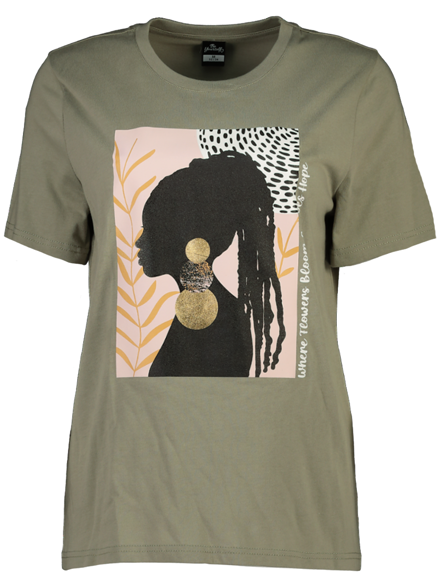 African Dreadlocks Women T Shirt