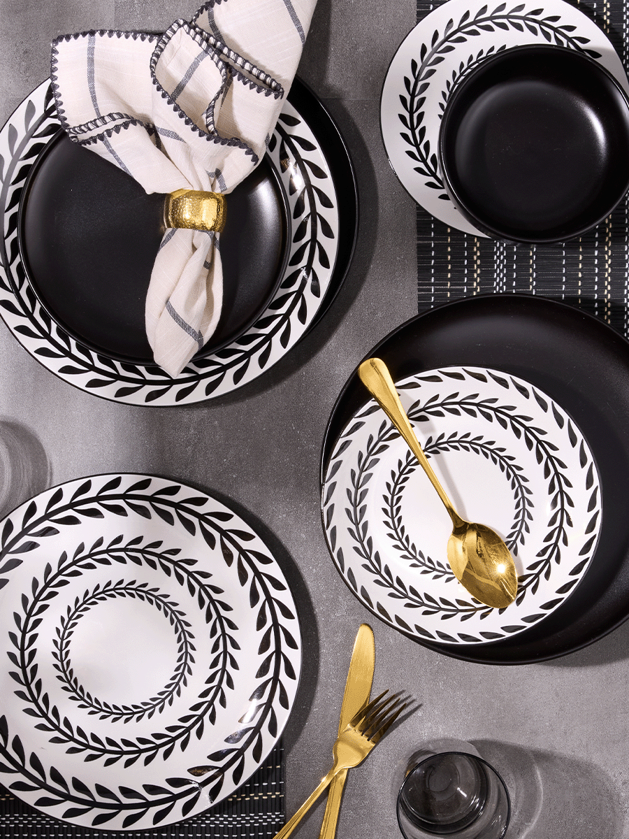 Decal Dinner Plate