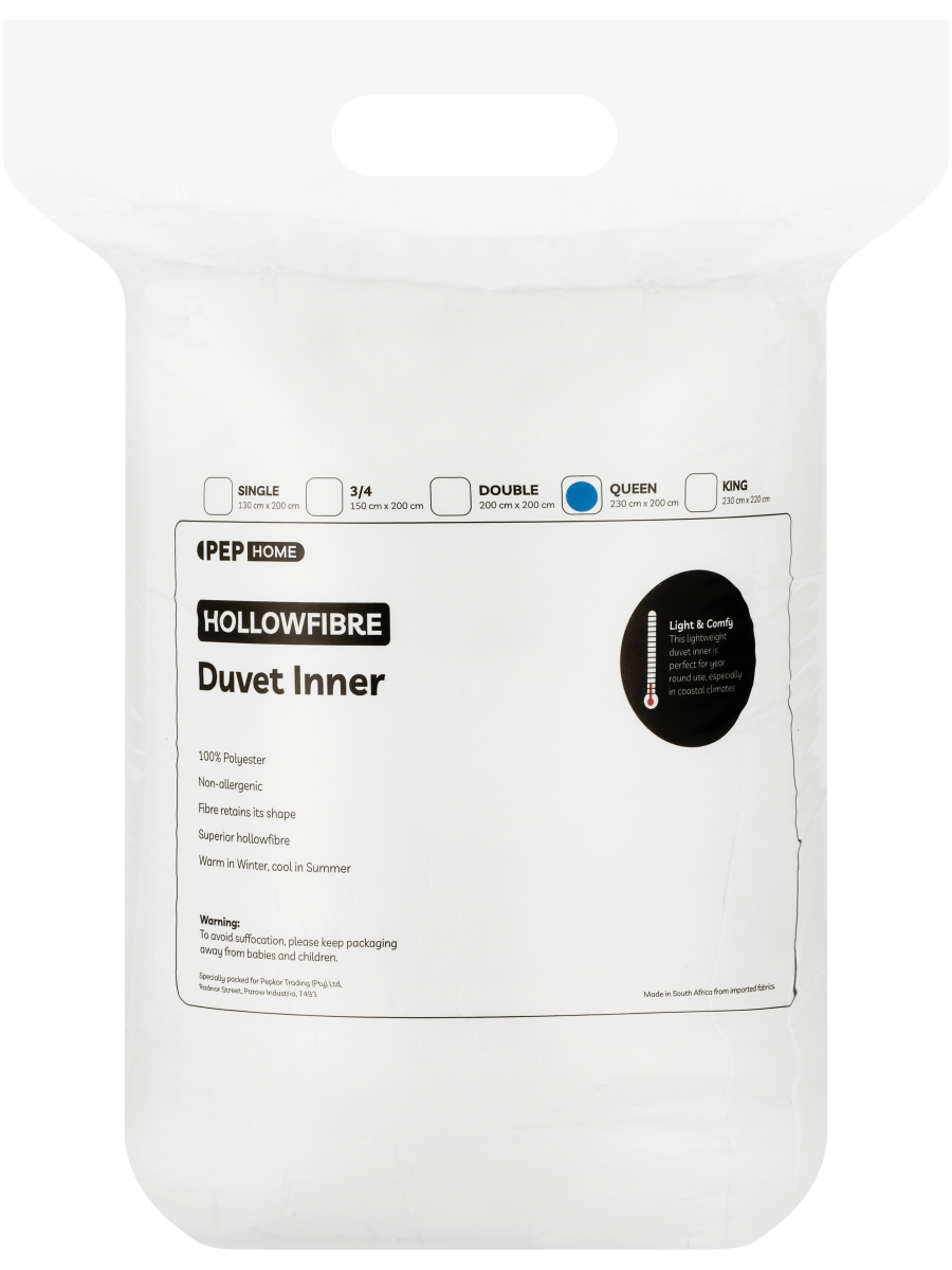 Hollow Fibre Duvet Inner Queen (2)
