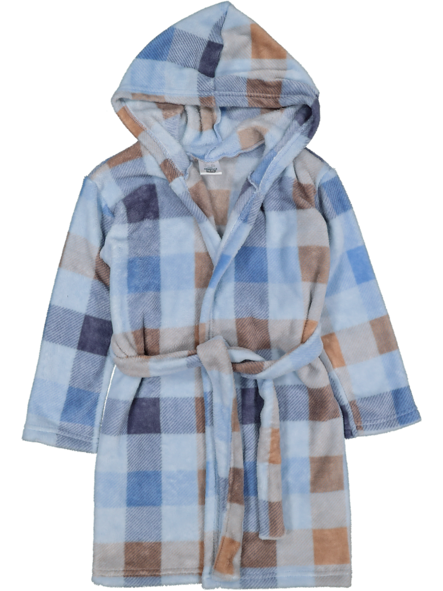 Check Fleece Gown