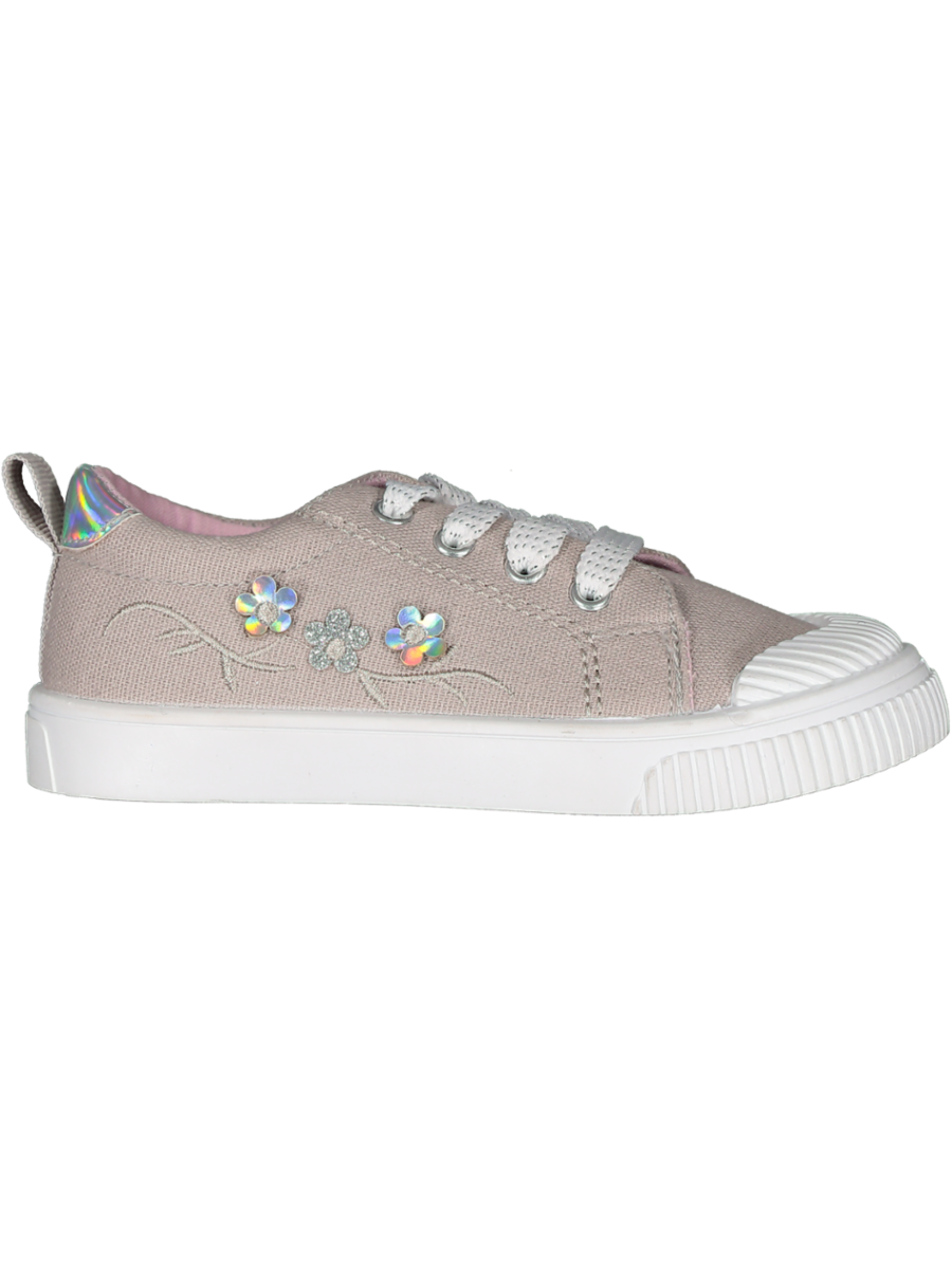 Pink Canvas Sneakers
